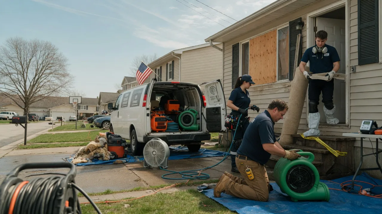 Water Damage Restoration in Park Hill, OK near me